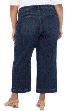 Liverpool Hi Rise Wide Crop-Albany